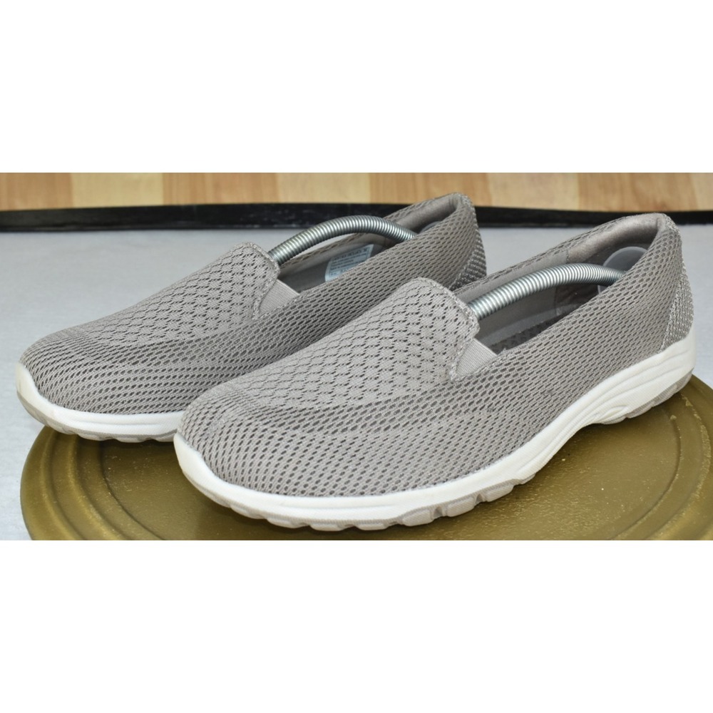 Skechers Reggae Fest 2.0 Sweet Poise Women Shoes Size 9.5 Taupe Slip On 158380